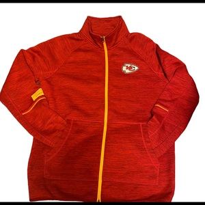 Mens KC CHIEFS jacket.  NFL like new !